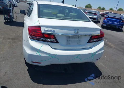 2015 Honda Civic Lx from USA, damaged, VIN 19XFB2F54FE289855